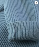 AURALEE（オーラリー）カーディガン 青 サイズ:4(M位) メンズ/2200654301012