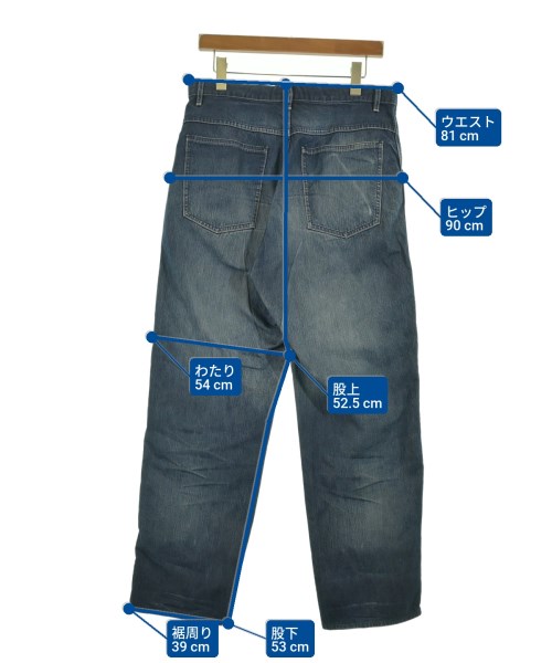 AURALEE（オーラリー）デニムパンツ 紺 サイズ:4(M位) メンズ/2200654888230