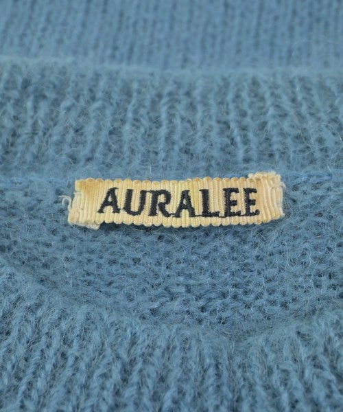 AURALEE（オーラリー）ニット・セーター 青 サイズ:3(S位) メンズ/2200655245063