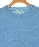 AURALEE（オーラリー）ニット・セーター 青 サイズ:3(S位) メンズ/2200655245063