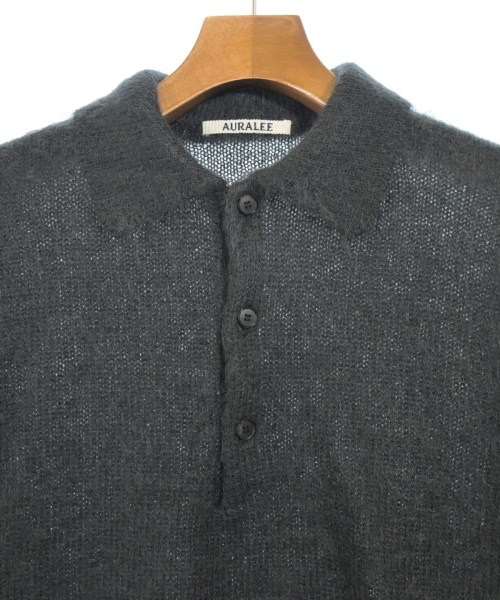 AURALEE（オーラリー）ニット・セーター 黒 サイズ:3(S位) メンズ/2200650510043