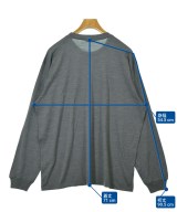 AURALEE（オーラリー）Tシャツ・カットソー グレー サイズ:5(XXXL位) メンズ/2200653323107