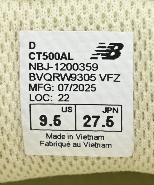 AURALEE（オーラリー）スニーカー ベージュ サイズ:27.5cm メンズ/2200653323466