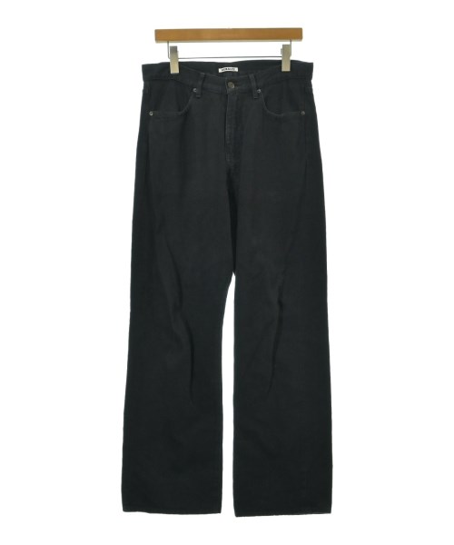 AURALEE(オーラリー)デニムパンツ 黒 サイズ:4(M位)/2200656480029