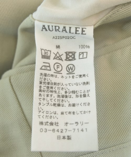 AURALEE（オーラリー）チノパン ベージュ サイズ:4(M位) メンズ/2200656543038