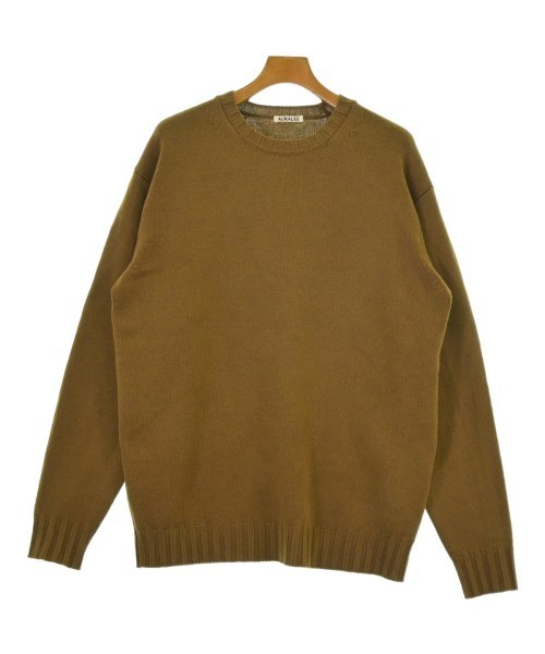 AURALEE(オーラリー)ニット・セーター 茶 サイズ:5(L位)/2200645821048