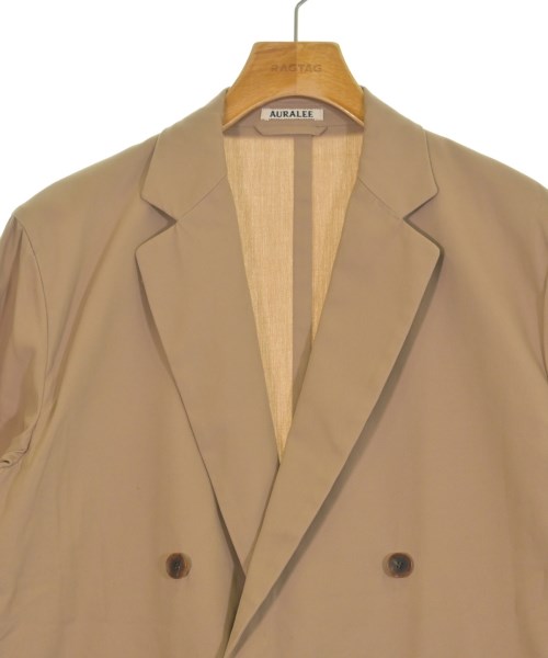 AURALEE（オーラリー）テーラードジャケット ベージュ サイズ:4(M位) メンズ/2200654834022
