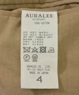 AURALEE（オーラリー）スラックス ベージュ サイズ:4(M位) メンズ/2200656848034