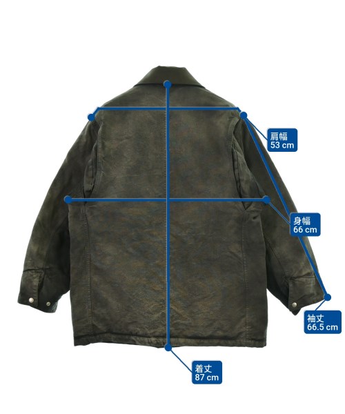 AURALEE（オーラリー）カバーオール グレー サイズ:3(S位) メンズ/2200657430016