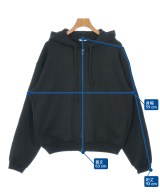 AURALEE（オーラリー）パーカー 黒 サイズ:5(L位) メンズ/2200657849023