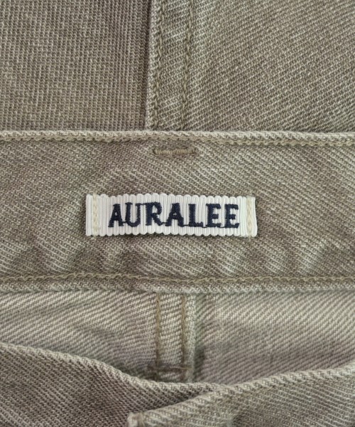 AURALEE（オーラリー）デニムパンツ 茶 サイズ:34(XL位) メンズ/2200658168123