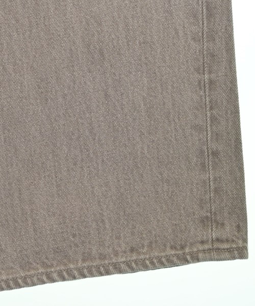 AURALEE（オーラリー）デニムパンツ 茶 サイズ:34(XL位) メンズ/2200658168123