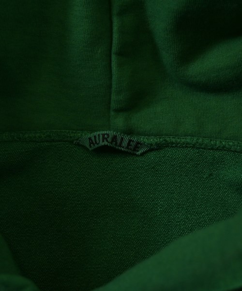AURALEE（オーラリー）パーカー 緑 サイズ:5(L位) メンズ/2200658261015