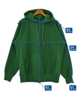 AURALEE（オーラリー）パーカー 緑 サイズ:5(L位) メンズ/2200658261015