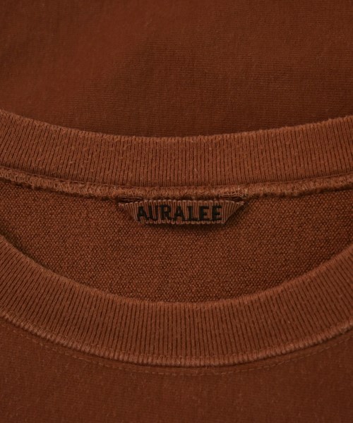 AURALEE（オーラリー）スウェット 茶 サイズ:5(L位) メンズ/2200655709060