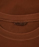 AURALEE（オーラリー）スウェット 茶 サイズ:5(L位) メンズ/2200655709060