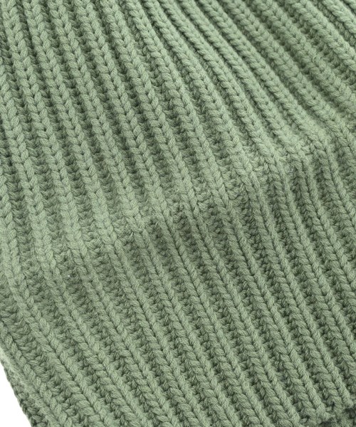 AURALEE（オーラリー）ニットキャップ・ビーニー カーキ サイズ:- メンズ/2200655709091