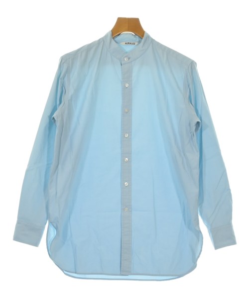AURALEE(オーラリー)カジュアルシャツ 青 サイズ:1(XXS位)/2200655652250