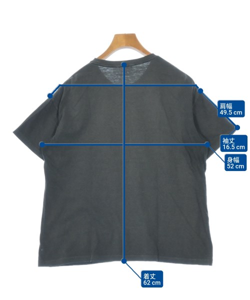 AURALEE（オーラリー）Tシャツ・カットソー 黒 サイズ:3(S位) メンズ/2200658995064