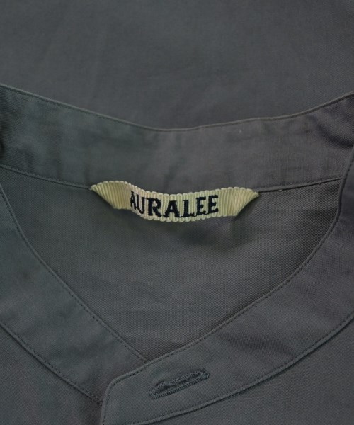 AURALEE（オーラリー）カジュアルシャツ グレー サイズ:0(S位) メンズ/2200659368010