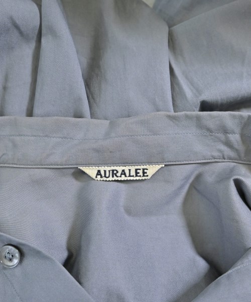 AURALEE（オーラリー）カジュアルシャツ グレー サイズ:4(M位) メンズ/2200656724093