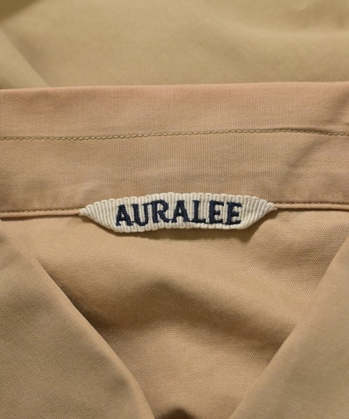 AURALEE（オーラリー）カジュアルシャツ ベージュ サイズ:1(XXS位) メンズ/2200659720054