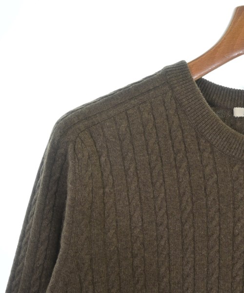 AURALEE（オーラリー）ニット・セーター 茶 サイズ:3(S位) メンズ/2200653900261