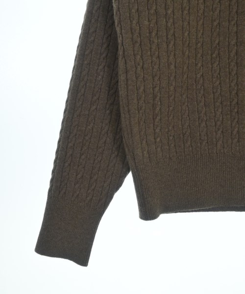 AURALEE（オーラリー）ニット・セーター 茶 サイズ:3(S位) メンズ/2200653900261