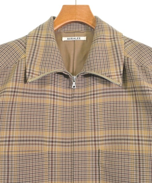AURALEE（オーラリー）ブルゾン 茶 サイズ:4(M位) メンズ/2200660022017