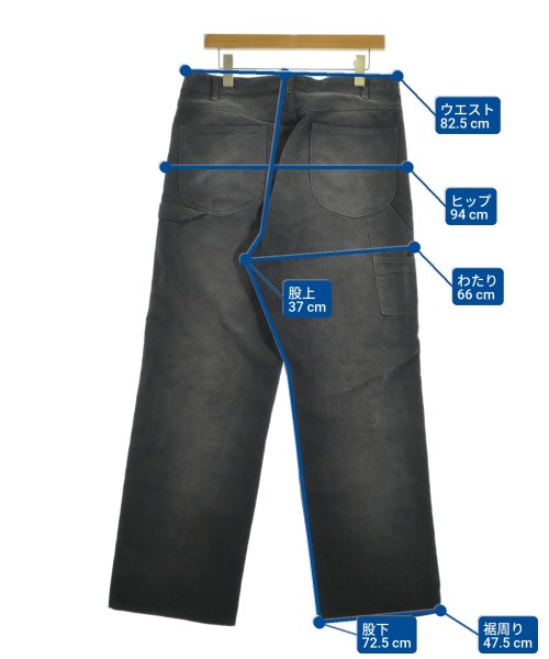 AURALEE（オーラリー）デニムパンツ 黒 サイズ:4(M位) メンズ/2200660315010