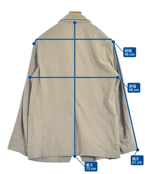 AURALEE（オーラリー）ジャケット ベージュ サイズ:3(S位) メンズ/2200659983046