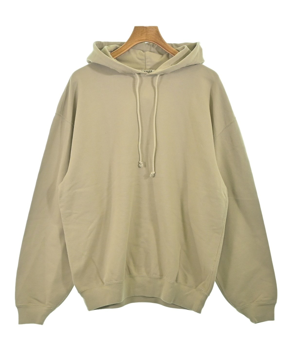 AURALEE（オーラリー）パーカー ベージュ サイズ:4(M位) メンズ