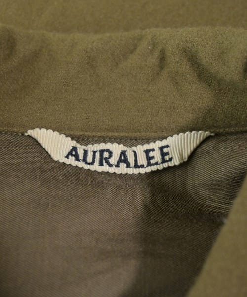 AURALEE（オーラリー）カジュアルシャツ 茶 サイズ:4(M位) メンズ/2200655703143