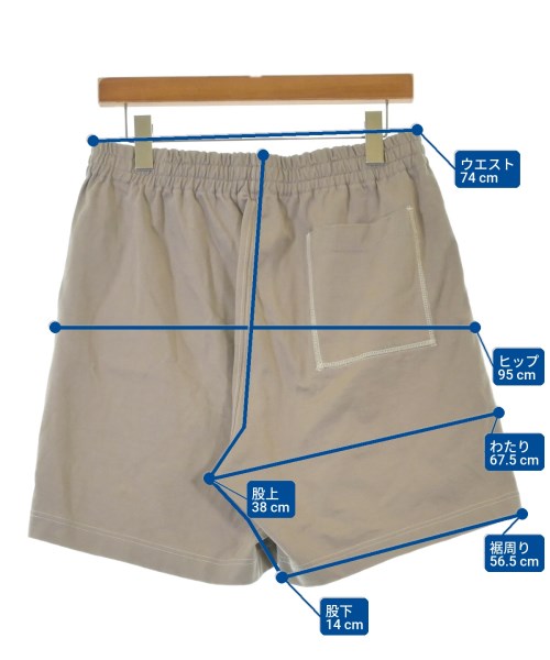 AURALEE（オーラリー）ショートパンツ ベージュ サイズ:4(M位) メンズ/2200661880043