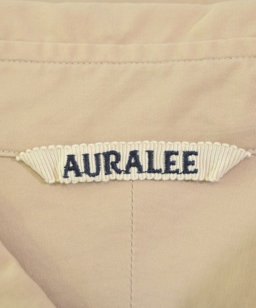AURALEE（オーラリー）カジュアルシャツ ベージュ サイズ:3(S位) メンズ/2200660772042