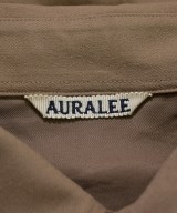 AURALEE（オーラリー）カジュアルシャツ 茶 サイズ:4(M位) メンズ/2200662441021