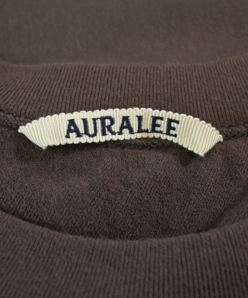 AURALEE（オーラリー）スウェット 茶 サイズ:4(M位) メンズ/2200711252233