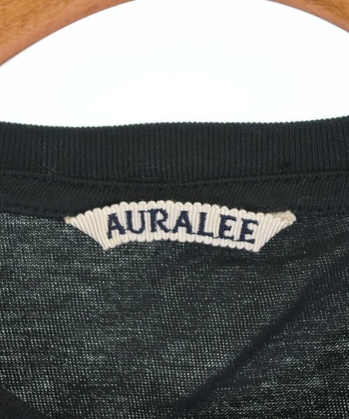 AURALEE（オーラリー）Tシャツ・カットソー 黒 サイズ:1(XXS位) メンズ/2200709243090