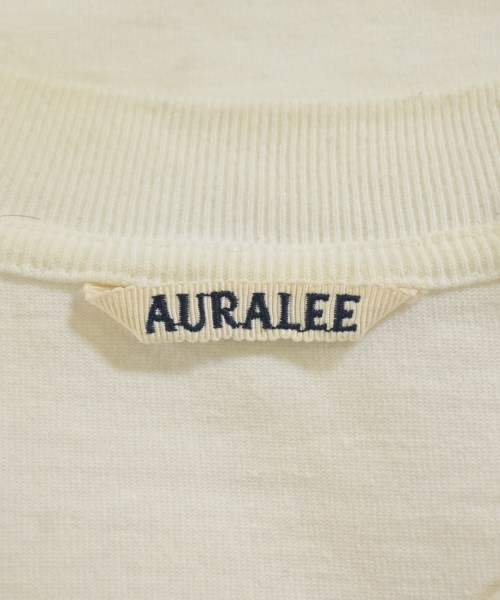 AURALEE（オーラリー）Tシャツ・カットソー 白 サイズ:4(M位) メンズ/2200712203043