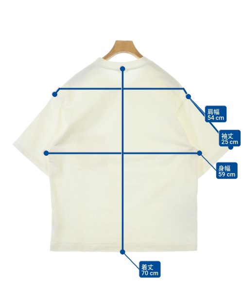 AURALEE（オーラリー）Tシャツ・カットソー 白 サイズ:4(M位) メンズ/2200712203043