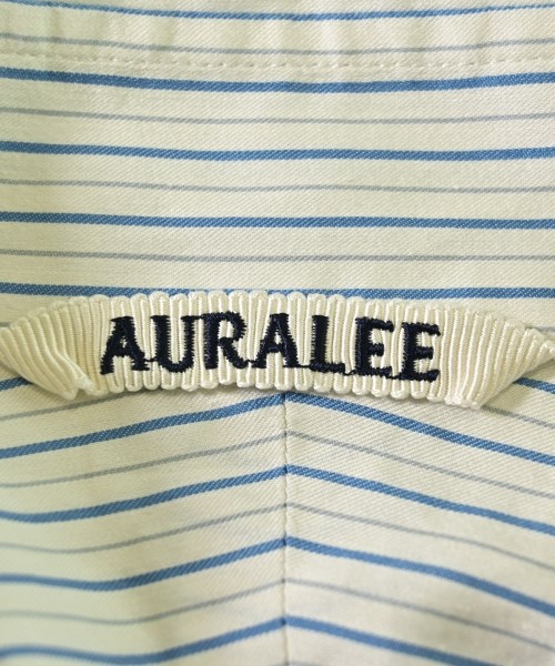 AURALEE（オーラリー）カジュアルシャツ 白 サイズ:3(S位) メンズ/2200706634013