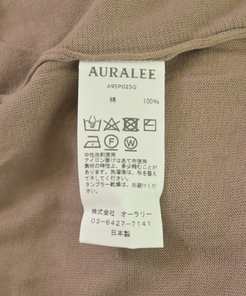 AURALEE（オーラリー）ニット・セーター 茶 サイズ:5(L位) メンズ/2200709258094