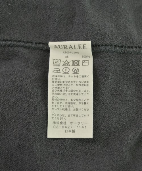 AURALEE（オーラリー）Tシャツ・カットソー グレー サイズ:4(M位) メンズ/2200712316033