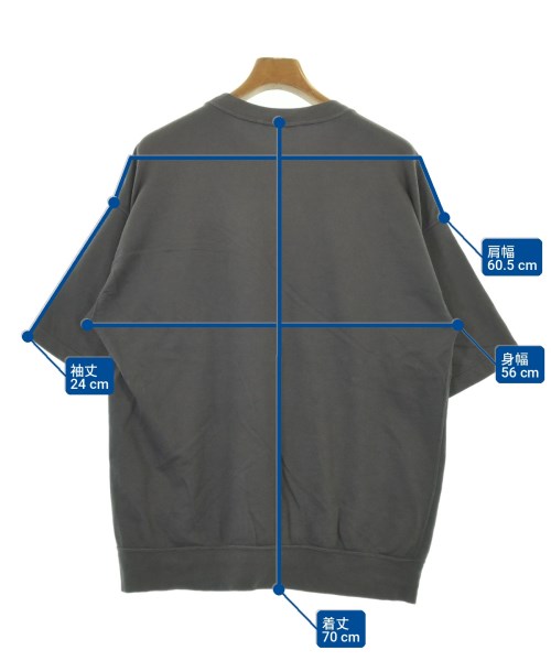 AURALEE（オーラリー）Tシャツ・カットソー グレー サイズ:4(M位) メンズ/2200712316033