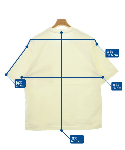 AURALEE（オーラリー）Tシャツ・カットソー 白 サイズ:3(S位) メンズ/2200712316057