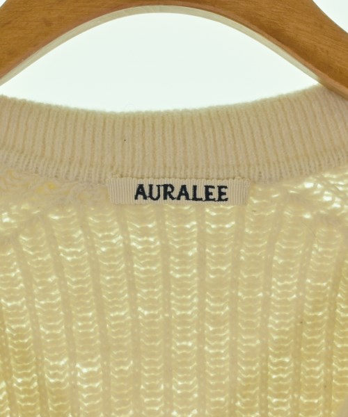 AURALEE（オーラリー）ニット・セーター 白 サイズ:4(M位) メンズ/2200712427012