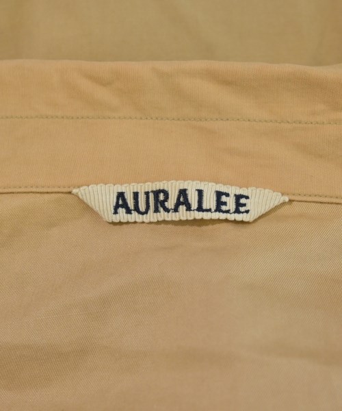 AURALEE（オーラリー）カジュアルシャツ ベージュ サイズ:4(M位) メンズ/2200707269207