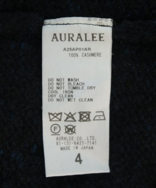 AURALEE（オーラリー）ニット・セーター 黒 サイズ:4(M位) メンズ/2200712934015