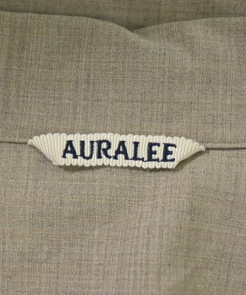 AURALEE（オーラリー）カジュアルシャツ 茶 サイズ:5(L位) メンズ/2200712816038