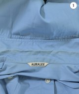AURALEE（オーラリー）カジュアルシャツ 青 サイズ:5(L位) メンズ/2200712816045